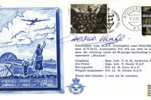 Dambusters 617 Squadron cover Signed T G Muhl