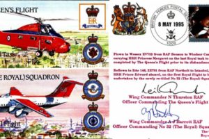 The Queen's Flight & 32(The Royal Squadron) cover Sgd Thurston and Barrett
