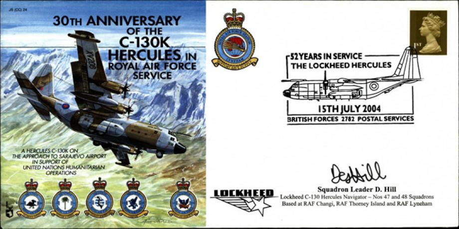 C-130K Hercules cover Sgd Sq L D Hill 47  and 48 Sq