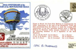 Montgolfier Trials cover Sgd Sac B Matthews
