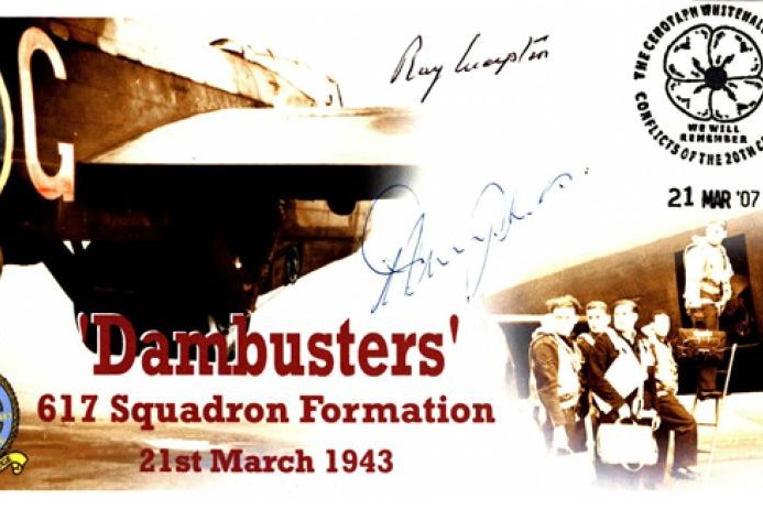 Dambusters 617 Squadron Cover Signed Ray Grayston