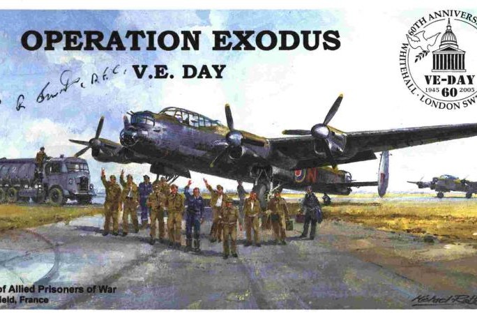 Dambusters 617 Squadron Cover Signed Row Smith 