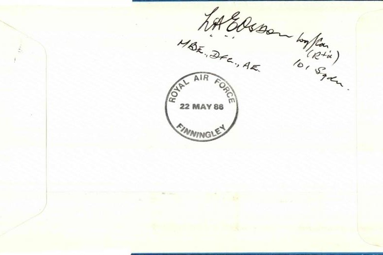 Aircrew Europe Star cover Signed