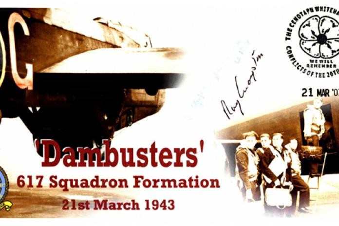 Dambusters 617 Squadron Cover Signed 2 Dambusters