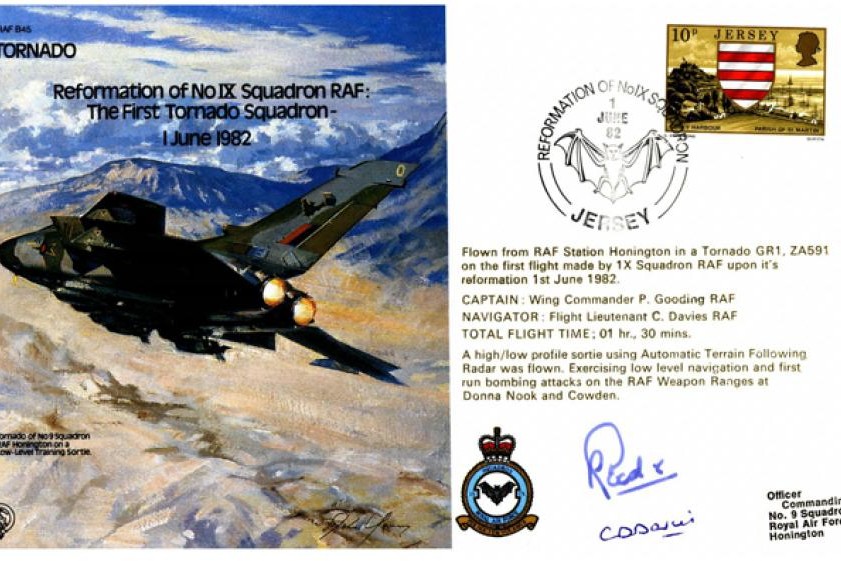 Tornado cover Signed P Gooding and C Davies