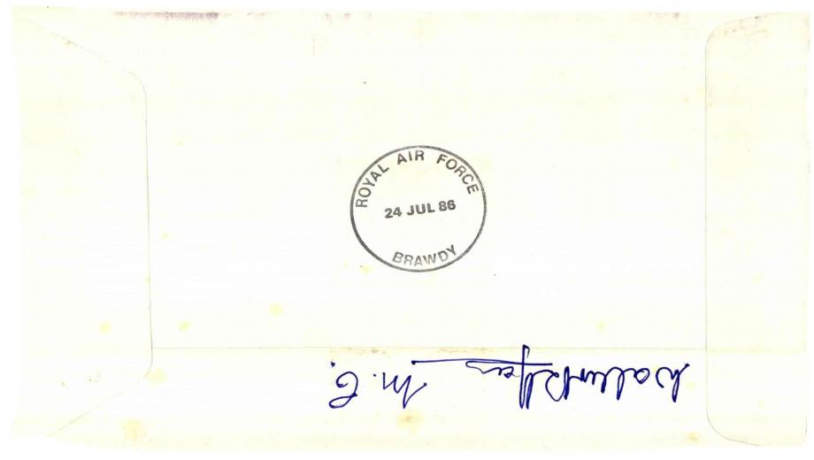 Military Cross to Airmen cover Signed Gray and Lewis