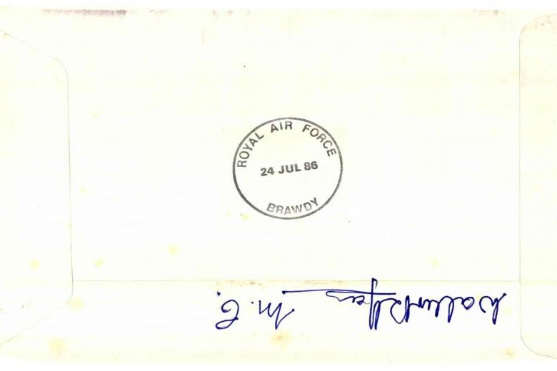 Military Cross to Airmen cover Signed Gray and Potter