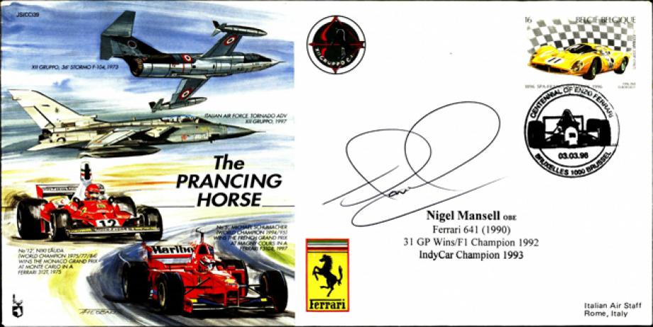 Prancing Horse cover Sgd N Mansell