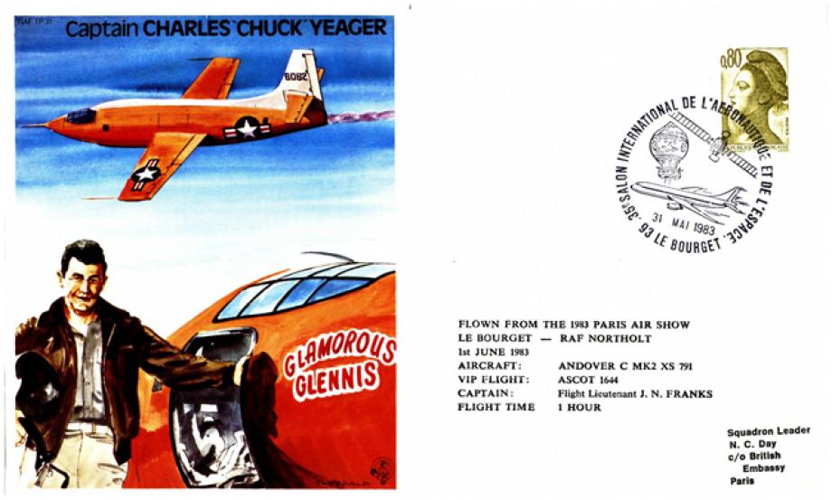 Charles Chuck Yeager The Test Pilot Cover