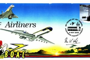 Concorde Cover Signed Ian Kirby