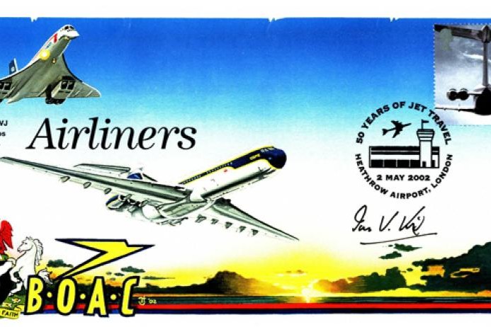 Concorde Cover Signed Ian Kirby