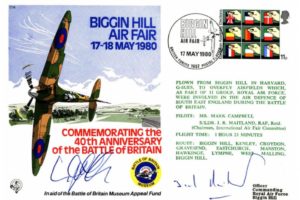 Biggin Hill Air Fair 1980 Cover Signed Crew