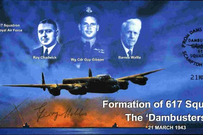 Dambusters 617 Squadron Cover Signed Gerry Hobbs