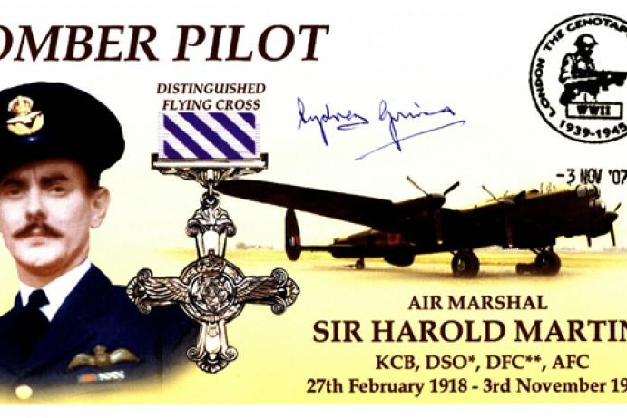 Dambusters 617 Squadron Cover Signed Sydney Grimes