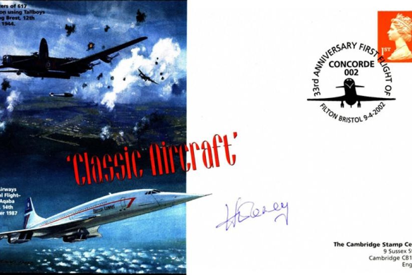 Concorde cover Sgd David Leney