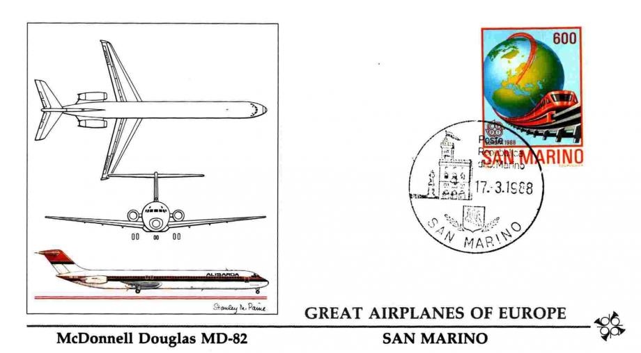 NcDonnell Douglas MD-82 cover