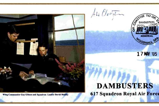 Dambusters 617 Squadron Cover Signed A Cherrington Tirpitz