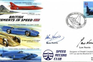 British Achievements in Speed cover Sgd K Norris and L Norris