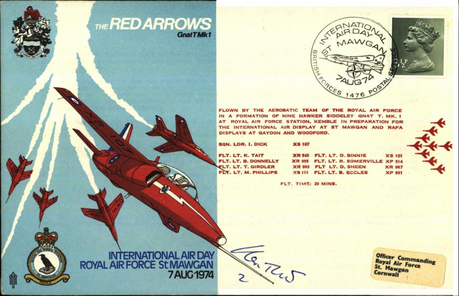 Red Arrows cover Sgd by K Tait