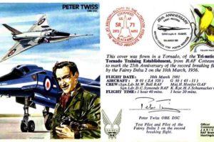 Peter Twiss the Test Pilot cover Sgd Peter Twiss