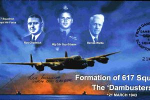Dambusters 617 Squadron Cover Signed Les Munro Dams Raid