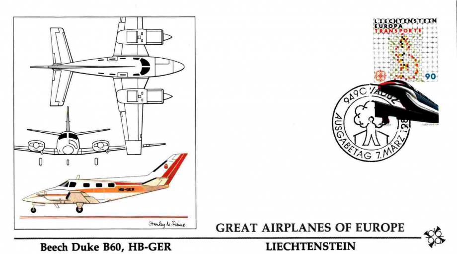 Beech Duke B60 cover