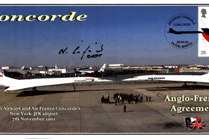 Concorde cover Sgd Harry Linfield
