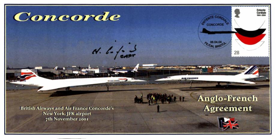 Concorde cover Sgd Harry Linfield