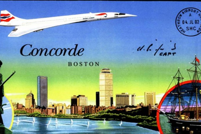 Concorde cover Sgd Harry Linfield