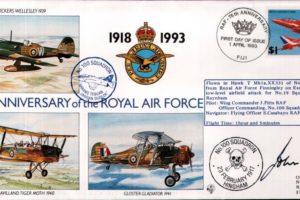 100 Squadron cover Sgd J Pitts
