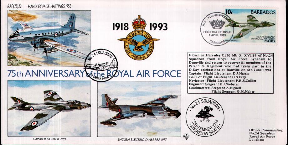 24 Squadron cover 