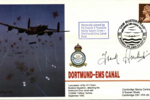 Dambusters 617 Squadron Cover Signed Francis E Howkins Dortmund-Ems Canal