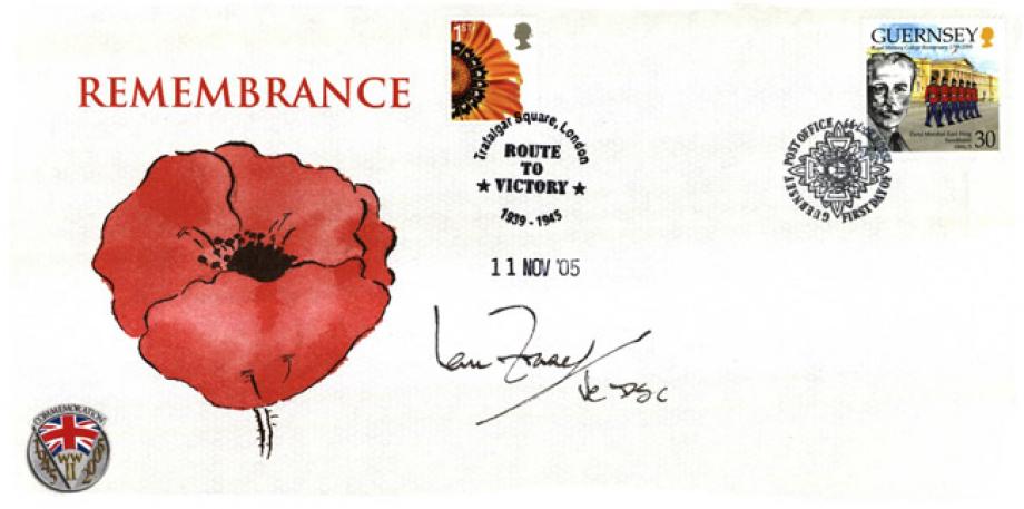 60th Anniversary of WW2 Signed Ian Fraser VC