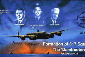 Dambusters 617 Squadron Cover Signed Benny Goodman Tirpitz