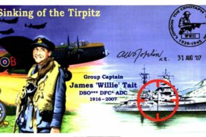 Dambusters 617 Squadron Cover Signed Arthur Joplin Tirpitz