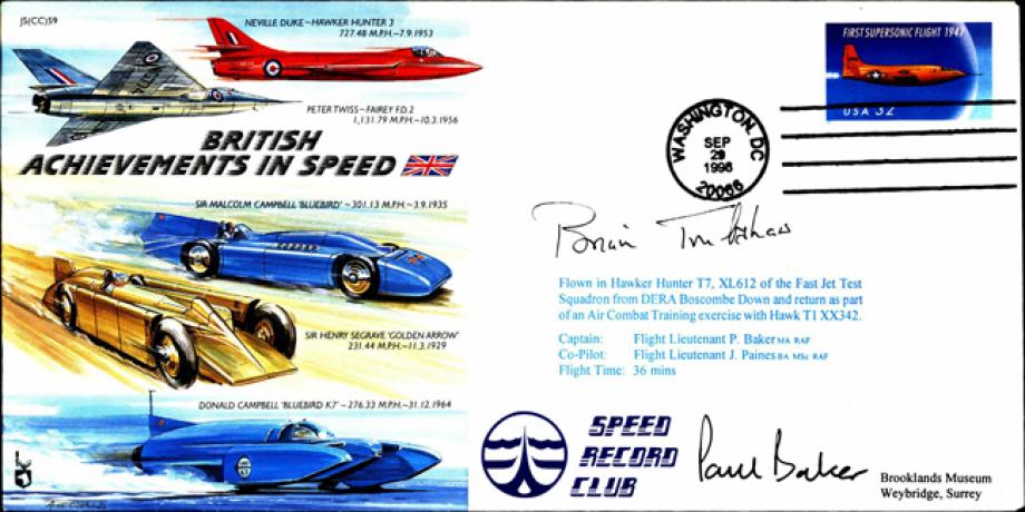 British Achievements in Speed cover Sgd B Trubshaw