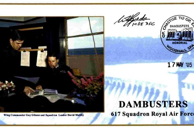 Dambusters 617 Squadron Cover Signed Bill Gordon Tirpitz 