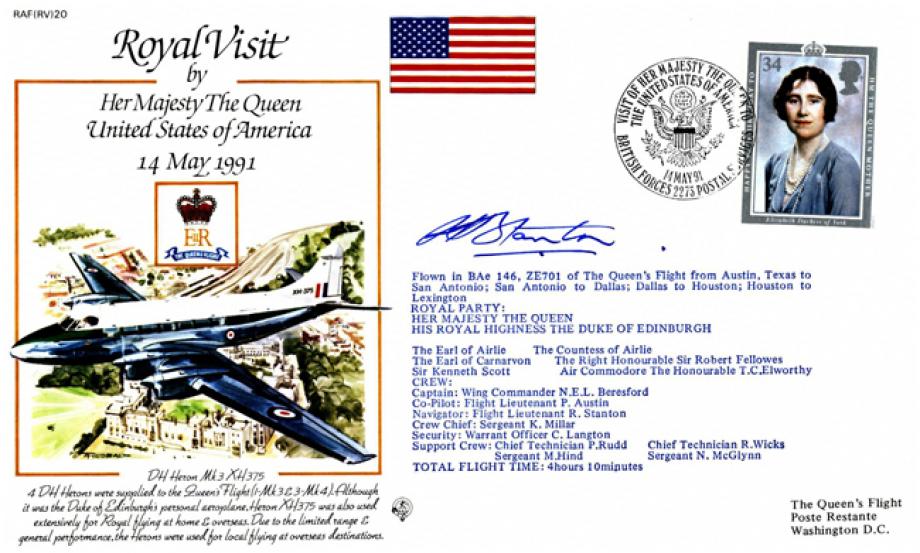 Royal Visit by The Queen to USA cover