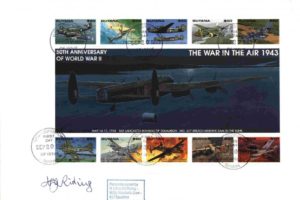 Dambusters 617 Squadron cover Signed Harold Riding