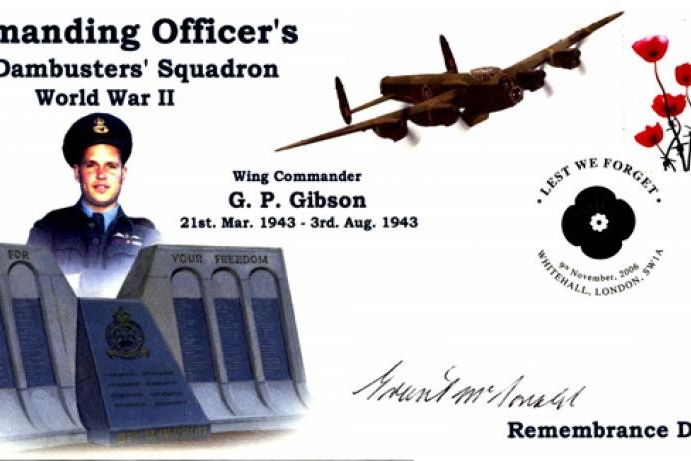 Dambusters 617 Squadron Cover Signed G McDonald Sorpe Dam