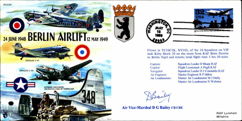 Berlin Airlift cover Sgd D Bailey