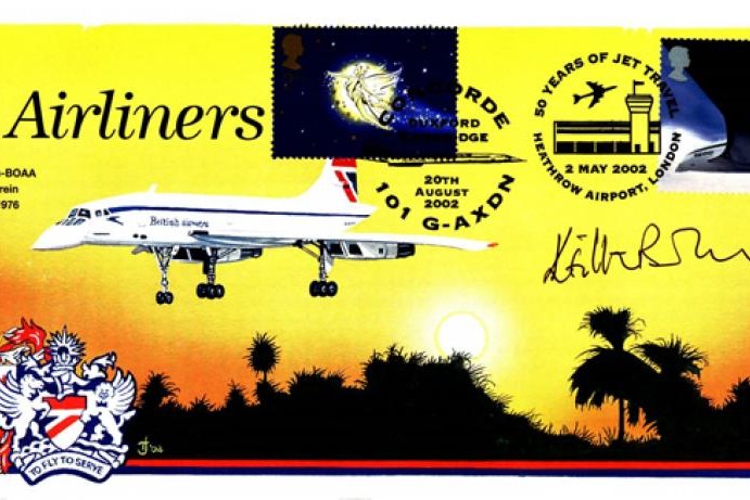 Concorde cover Sgd Keith Barton
