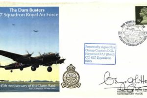 Dambusters 617 Squadron cover Signed D G L Heywood