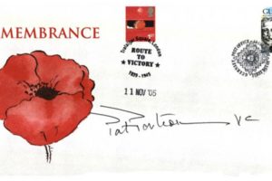 60th Anniversary of WW2 Signed Pat Porteous VC