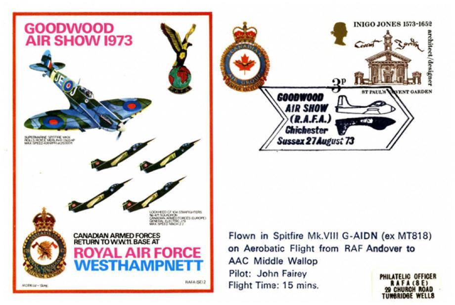 Spitfire RAF Westhampnett Cover