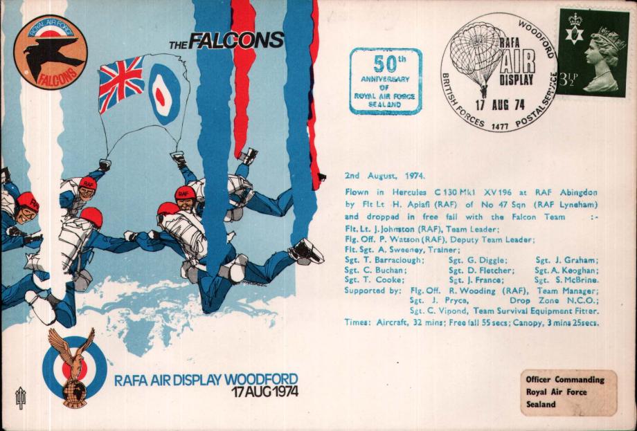 Air Display The Falcons Cover