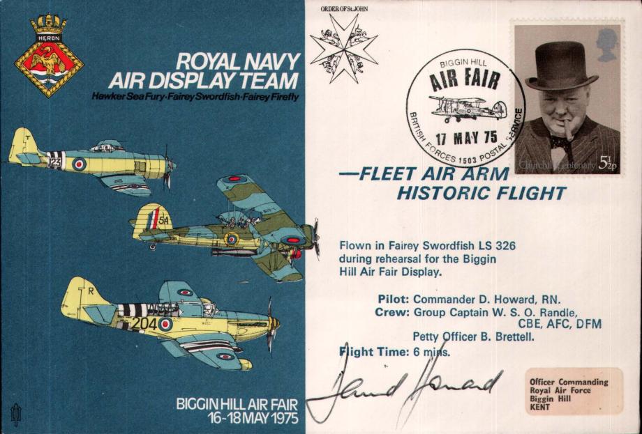 Royal Navy Air Display Team cover Sgd Pilot