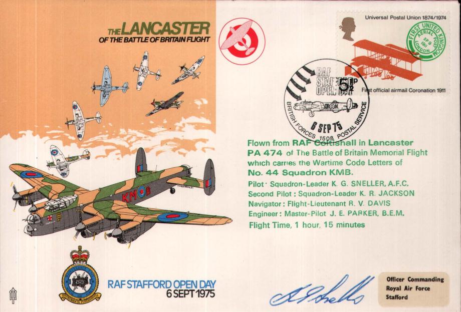 Lancaster of the BOB Flight cover