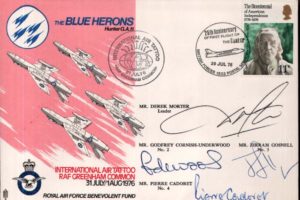Air Displays -Blue Herons cover Sgd pilots