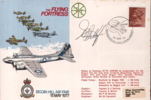 Flying Fortress cover Sgd Cap D J Bullock